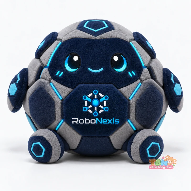 Ảnh bổ sung của Robot bông hình cầu RoboNexis đặt may theo yêu cầu