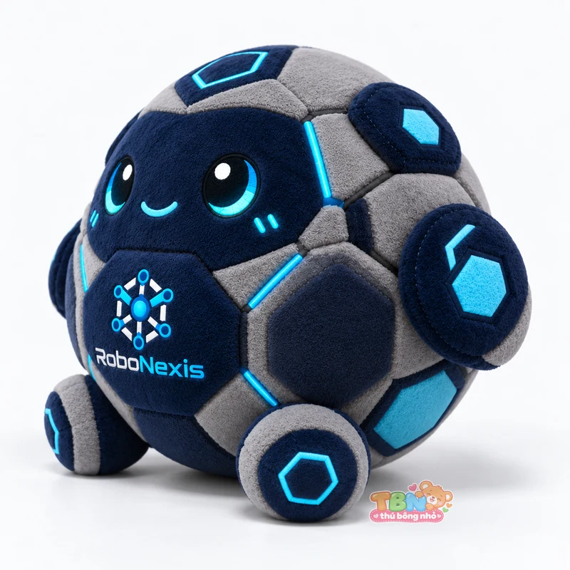 Ảnh bổ sung của Robot bông hình cầu RoboNexis đặt may theo yêu cầu