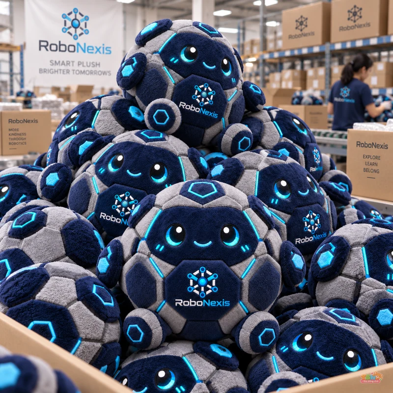 Ảnh bổ sung của Robot bông hình cầu RoboNexis đặt may theo yêu cầu