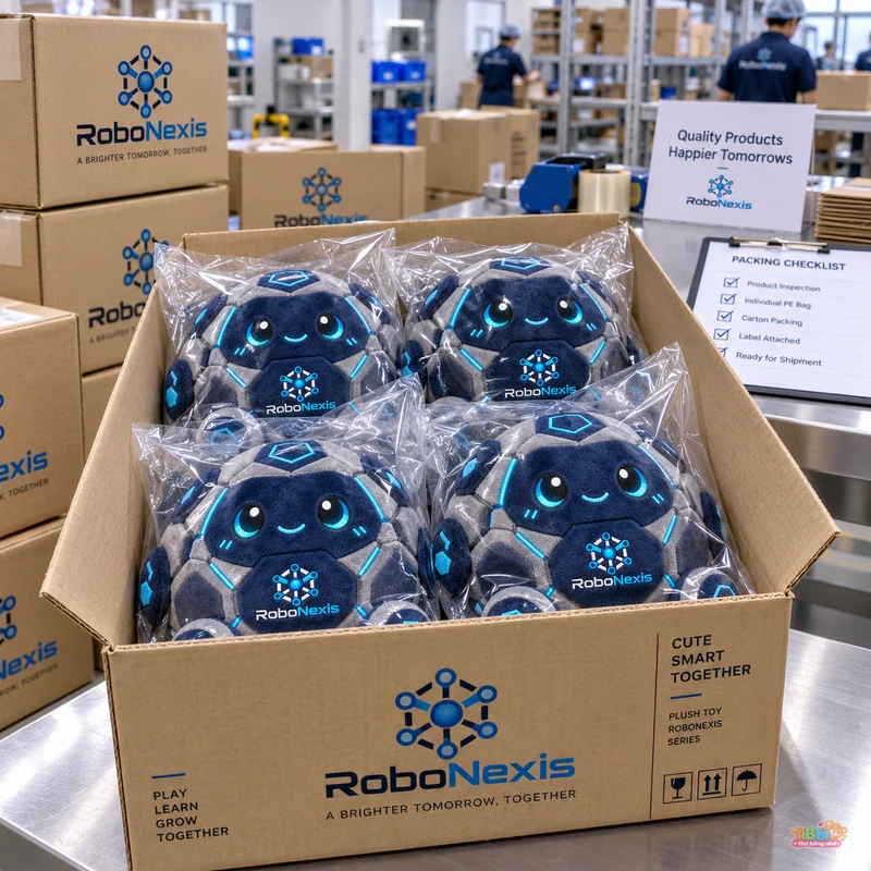 Ảnh bổ sung của Robot bông hình cầu RoboNexis đặt may theo yêu cầu