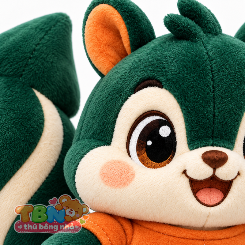 Ảnh bổ sung của Thú bông Sóc lập trình Algorise đặt may theo yêu cầu