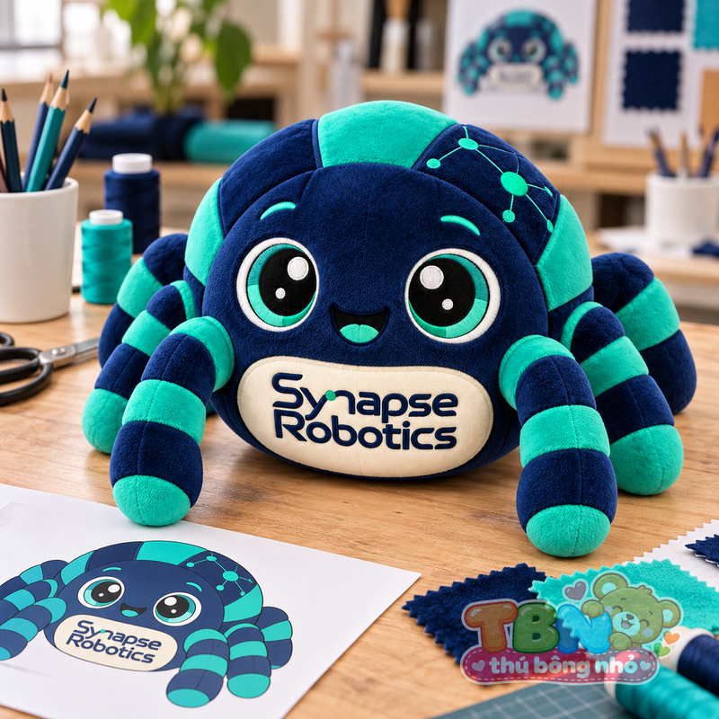 Ảnh bổ sung của Thú bông Nhện robot Synapse đặt may theo yêu cầu