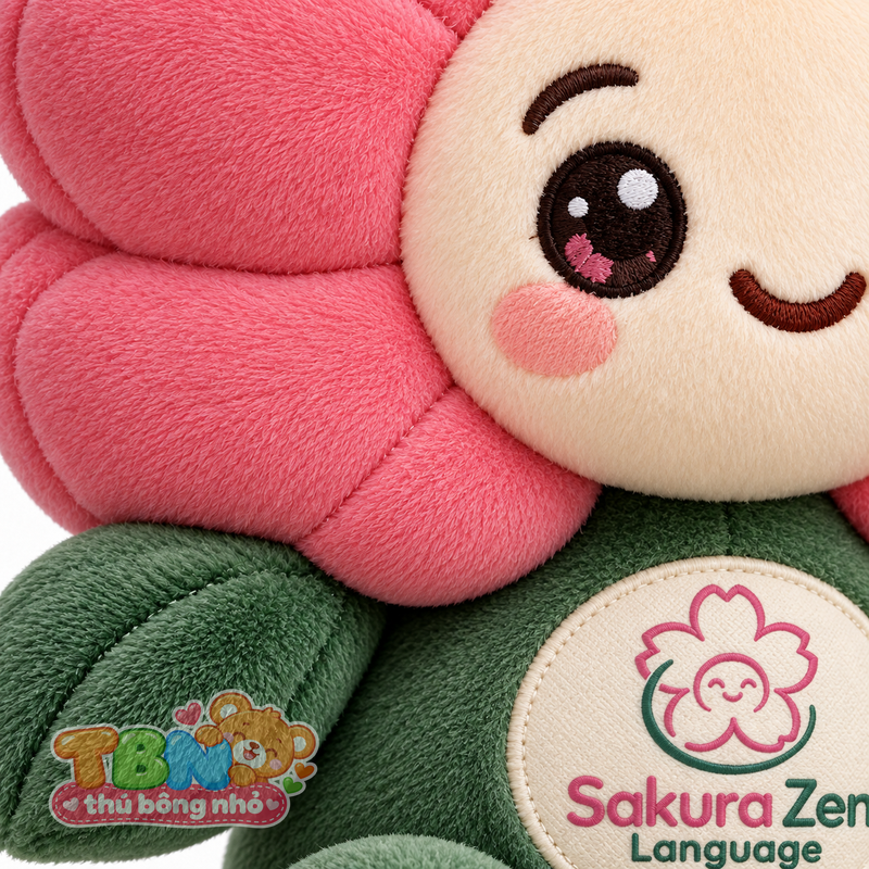Ảnh bổ sung của Thú bông Hoa anh đào Sakura Zen đặt may theo yêu cầu