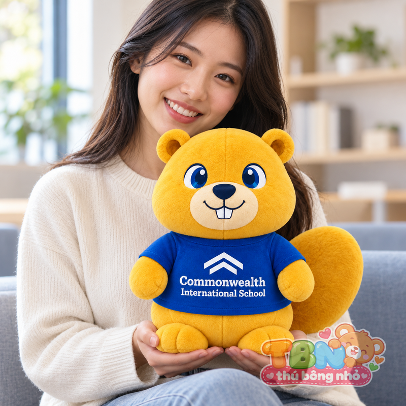 Ảnh bổ sung của Thú bông Hải ly Comi Commonwealth đặt may theo yêu cầu