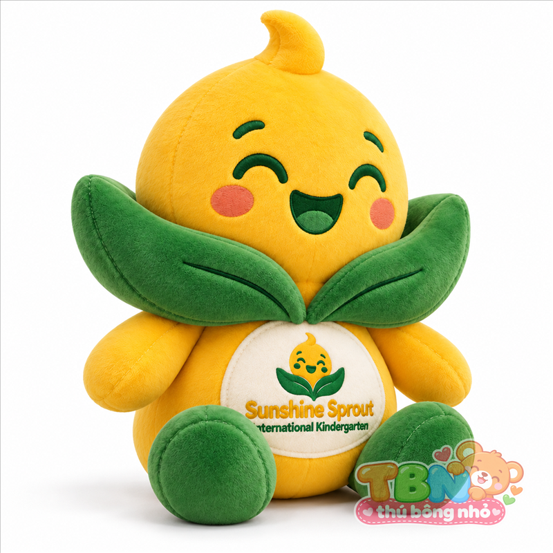 Ảnh bổ sung của Thú bông Bé Mầm Nắng Sunshine Sprout đặt may theo yêu cầu