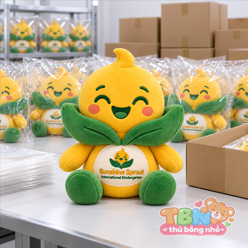 Ảnh bổ sung của Thú bông Bé Mầm Nắng Sunshine Sprout đặt may theo yêu cầu