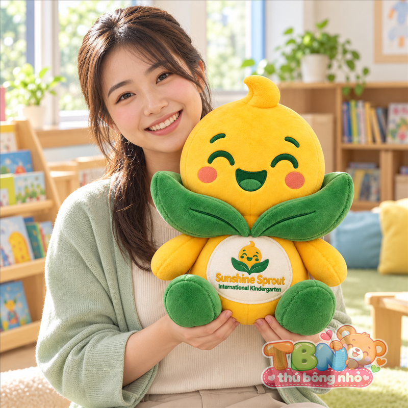 Ảnh bổ sung của Thú bông Bé Mầm Nắng Sunshine Sprout đặt may theo yêu cầu