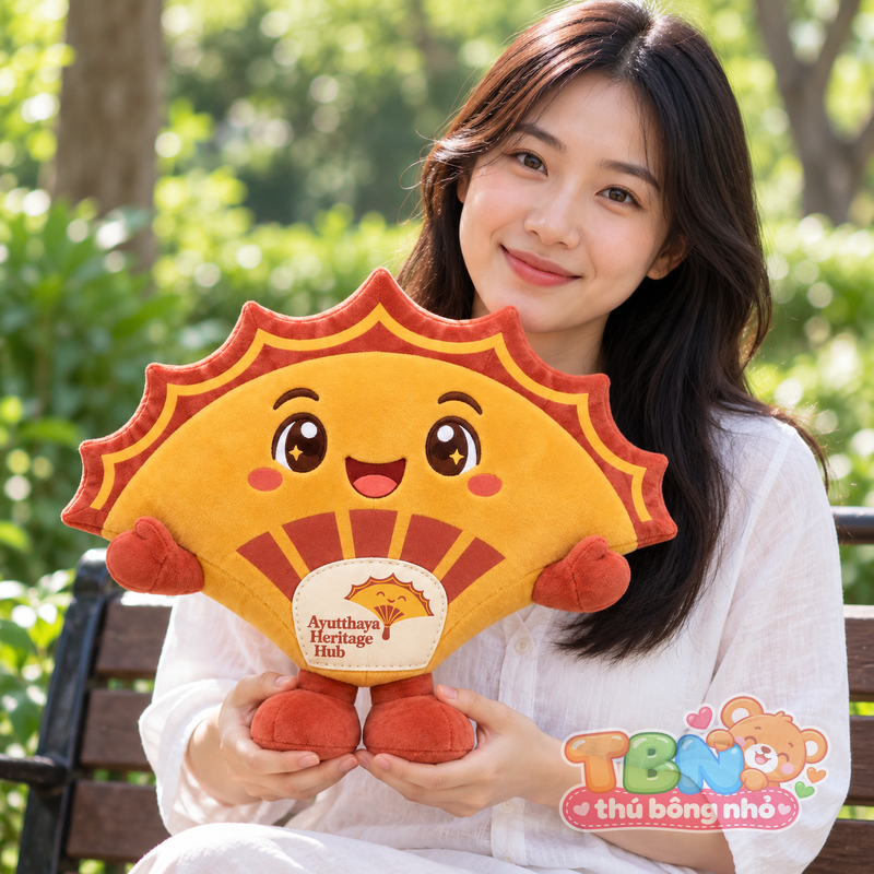 Ảnh bổ sung của Thú bông Quạt Ayutthaya đặt may theo yêu cầu
