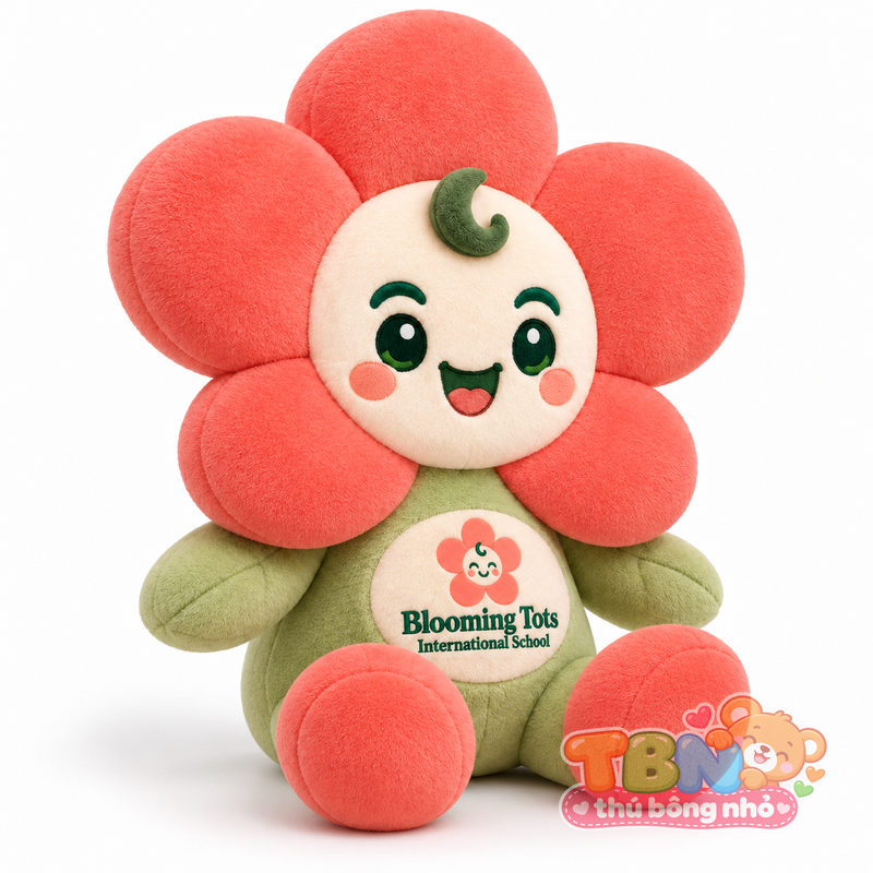 Thú bông Bé Hoa Nở Blooming Tots – góc nghiêng