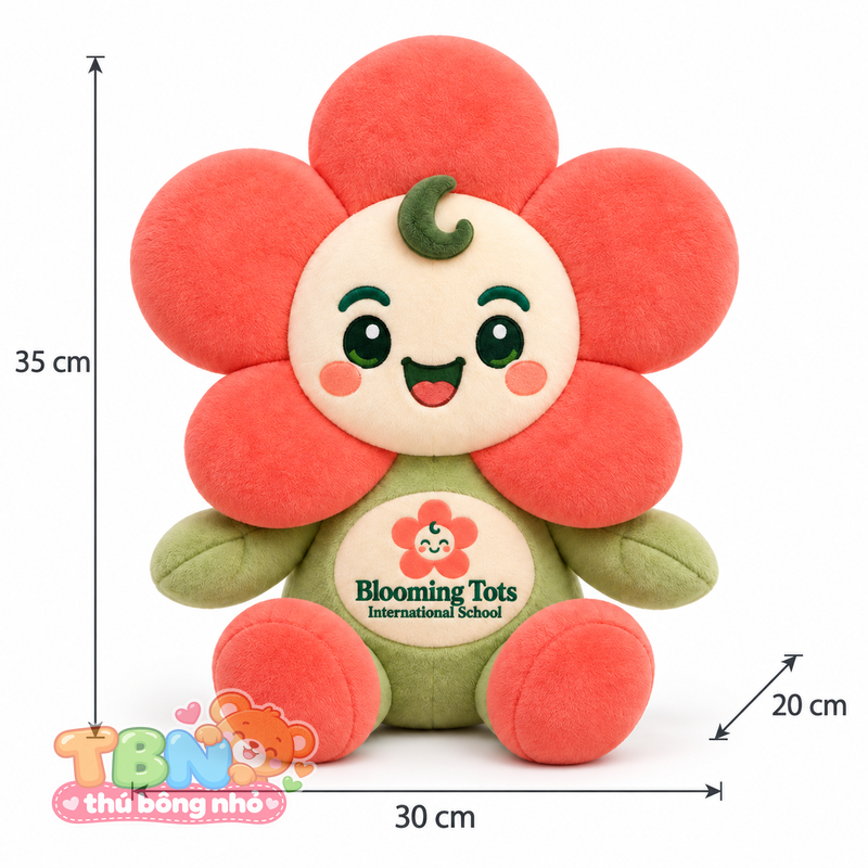 Ảnh bổ sung của Thú bông Bé Hoa Nở Blooming Tots đặt may theo yêu cầu
