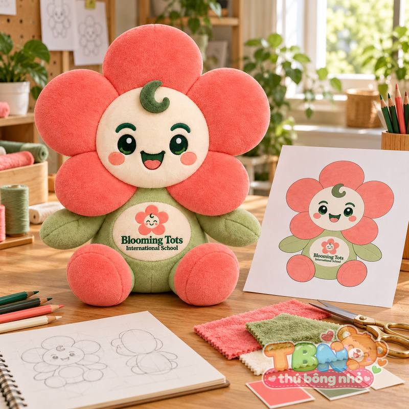 Ảnh bổ sung của Thú bông Bé Hoa Nở Blooming Tots đặt may theo yêu cầu