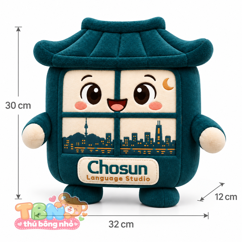 Ảnh bổ sung của Thú bông Cửa sổ Hanok Chosun đặt may theo yêu cầu
