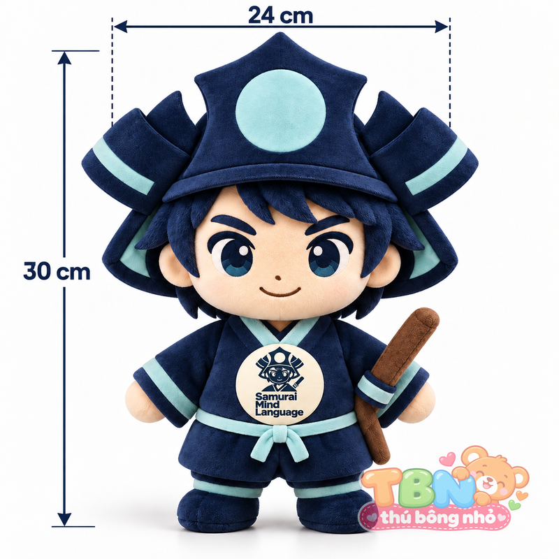 Ảnh bổ sung của Thú bông Samurai nhí Samurai Mind đặt may theo yêu cầu