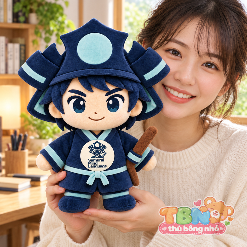 Ảnh bổ sung của Thú bông Samurai nhí Samurai Mind đặt may theo yêu cầu