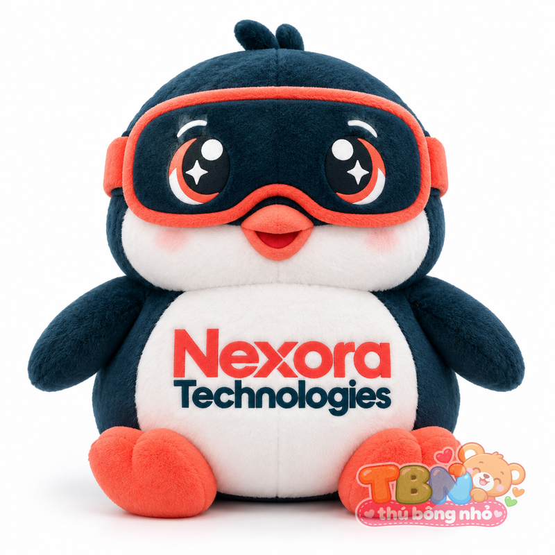 Ảnh bổ sung của Thú bông Chim cánh cụt Nexora đặt may theo yêu cầu