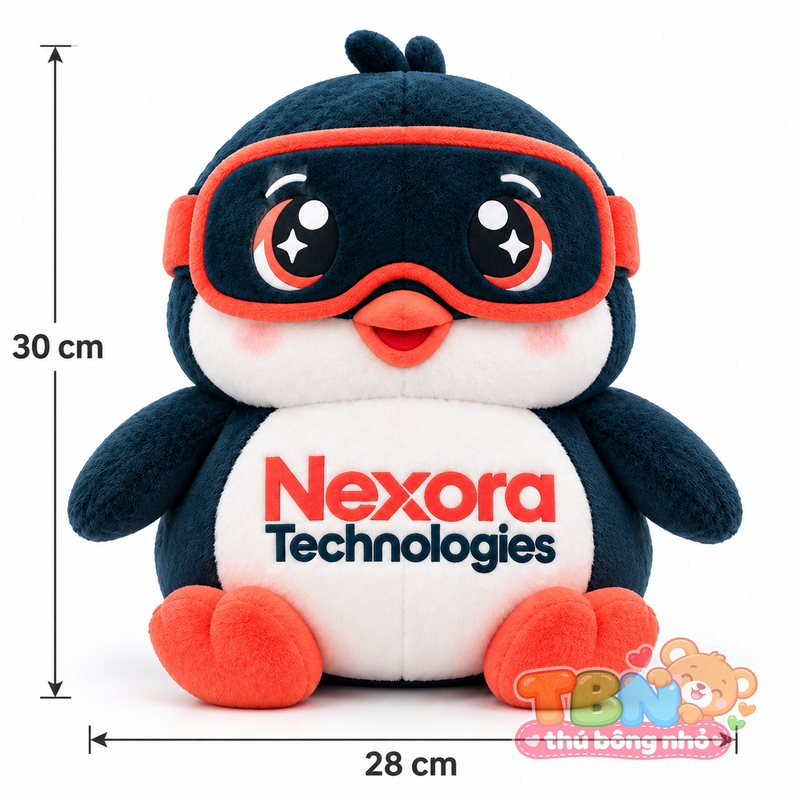 Ảnh bổ sung của Thú bông Chim cánh cụt Nexora đặt may theo yêu cầu