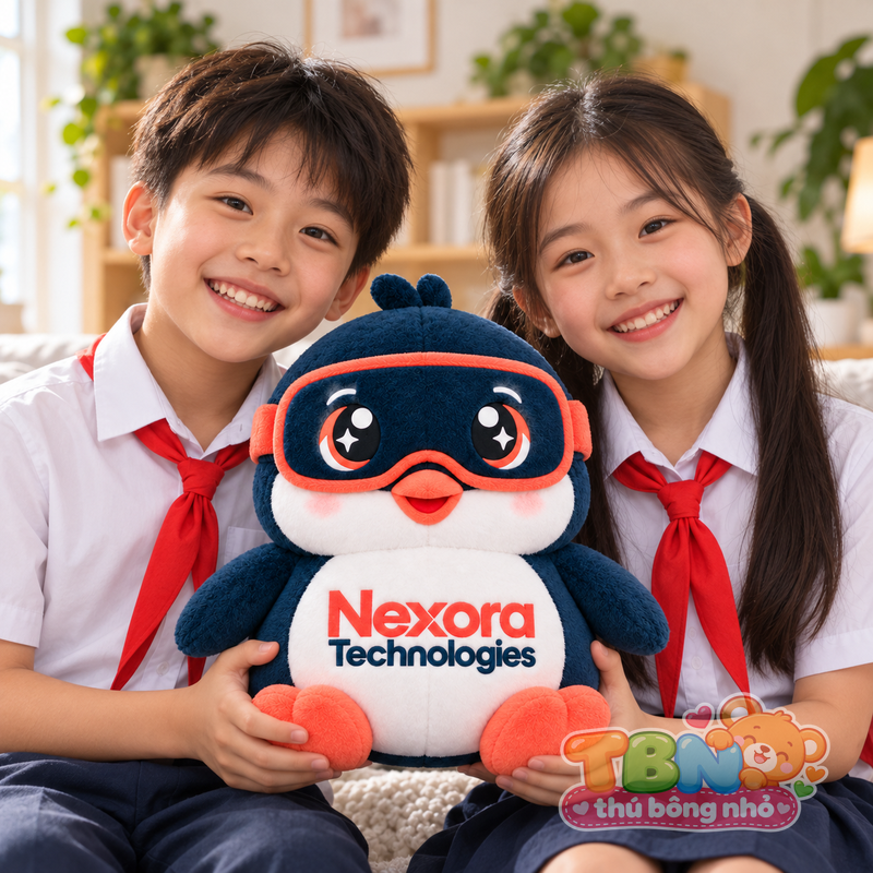 Ảnh bổ sung của Thú bông Chim cánh cụt Nexora đặt may theo yêu cầu