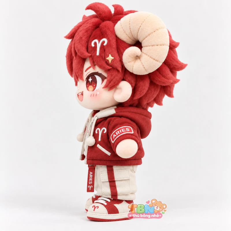 Ảnh bổ sung của Búp bê bông Bạch Dương Aries đặt may theo yêu cầu
