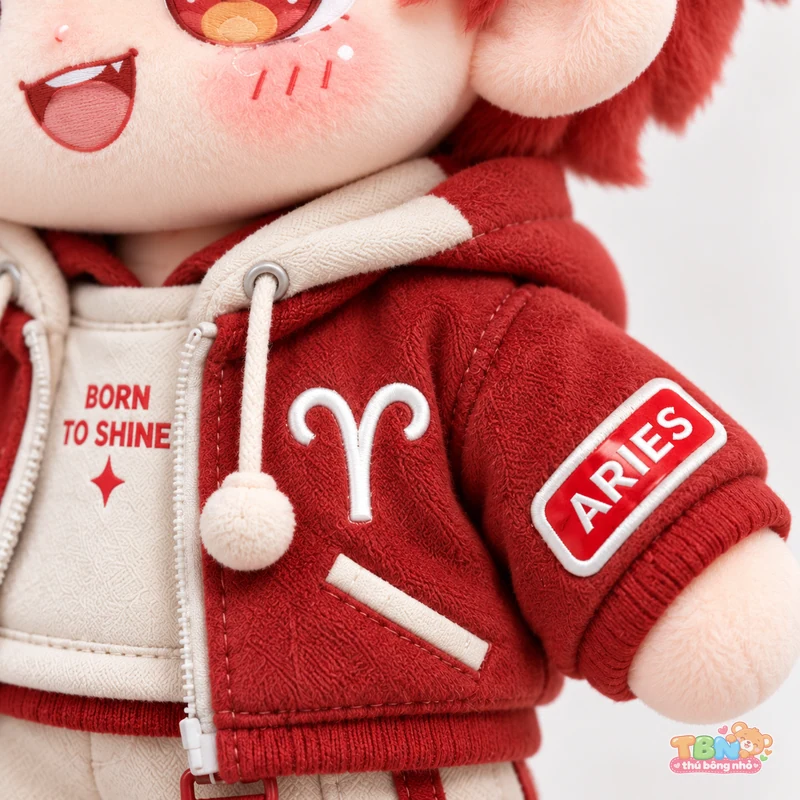 Ảnh bổ sung của Búp bê bông Bạch Dương Aries đặt may theo yêu cầu
