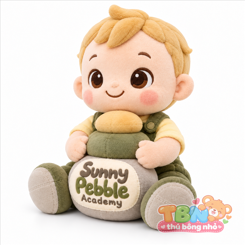 Thú bông Bé Sỏi Nắng Sunny Pebble – góc nghiêng