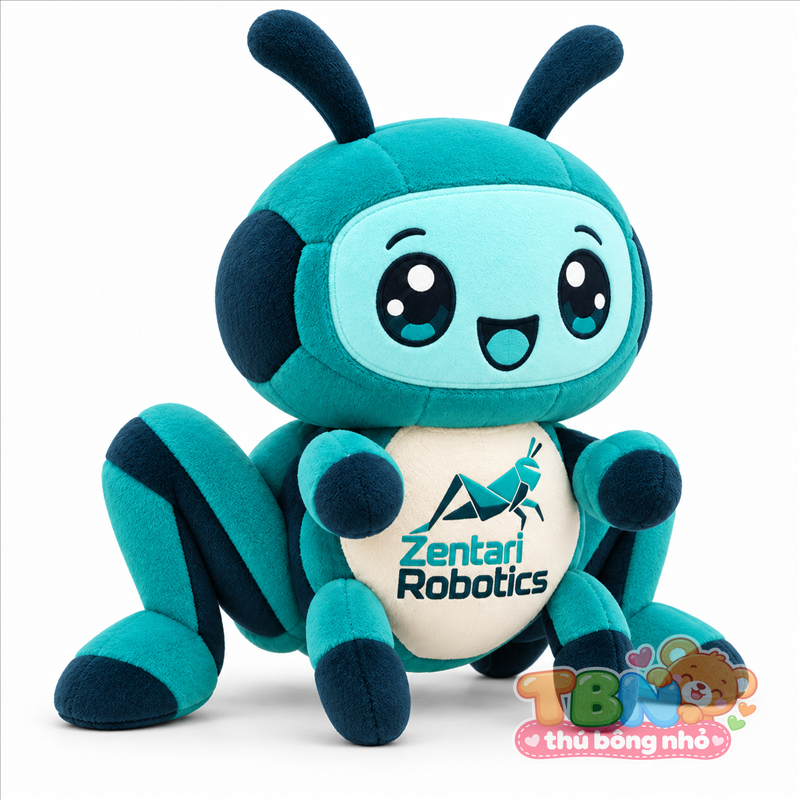 Thú bông Châu chấu robot Zentari – góc nghiêng