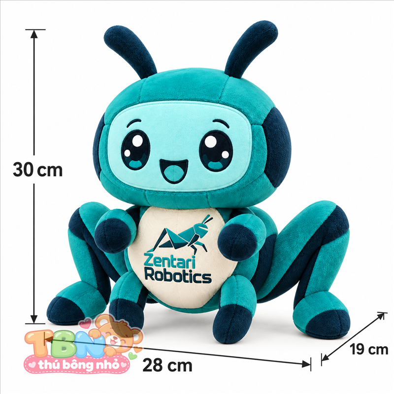 Ảnh bổ sung của Thú bông Châu chấu robot Zentari đặt may theo yêu cầu