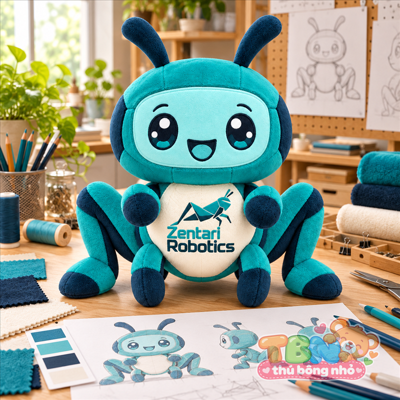 Ảnh bổ sung của Thú bông Châu chấu robot Zentari đặt may theo yêu cầu