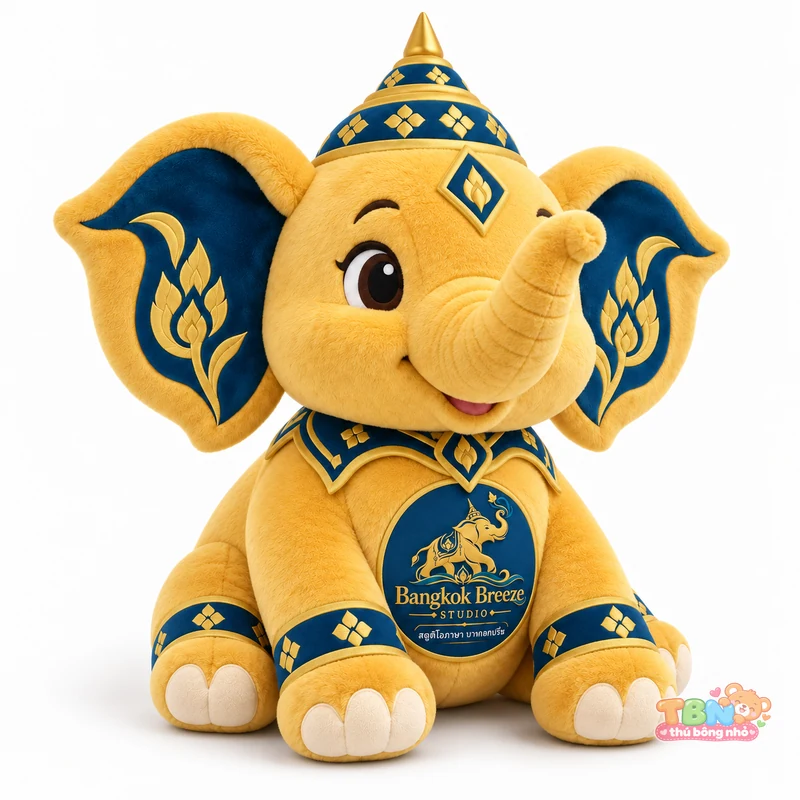 Ảnh bổ sung của Voi bông Bangkok Breeze đặt may theo yêu cầu