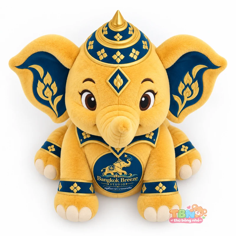 Ảnh bổ sung của Voi bông Bangkok Breeze đặt may theo yêu cầu