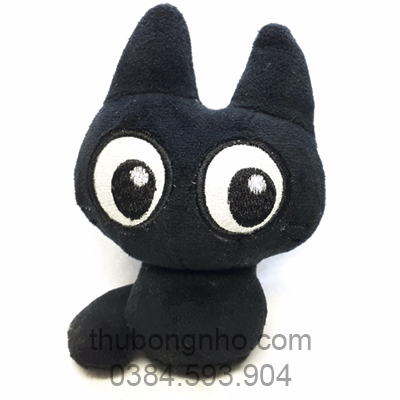 thú bông Mèo đen 15cm