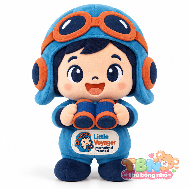 Thú bông Bé Phi Công Little Voyager đặt may theo yêu cầu