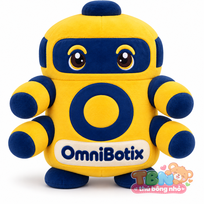 Thú bông Robot đa nhiệm OmniBotix đặt may theo yêu cầu