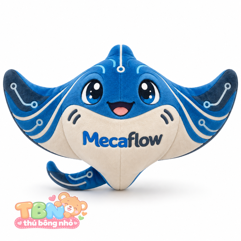Thú bông Cá đuối Mecaflow đặt may theo yêu cầu