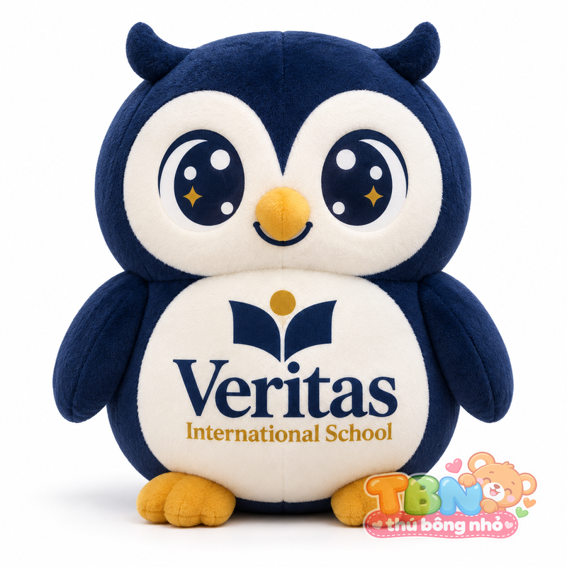 Thú bông Cú Vera Veritas đặt may theo yêu cầu