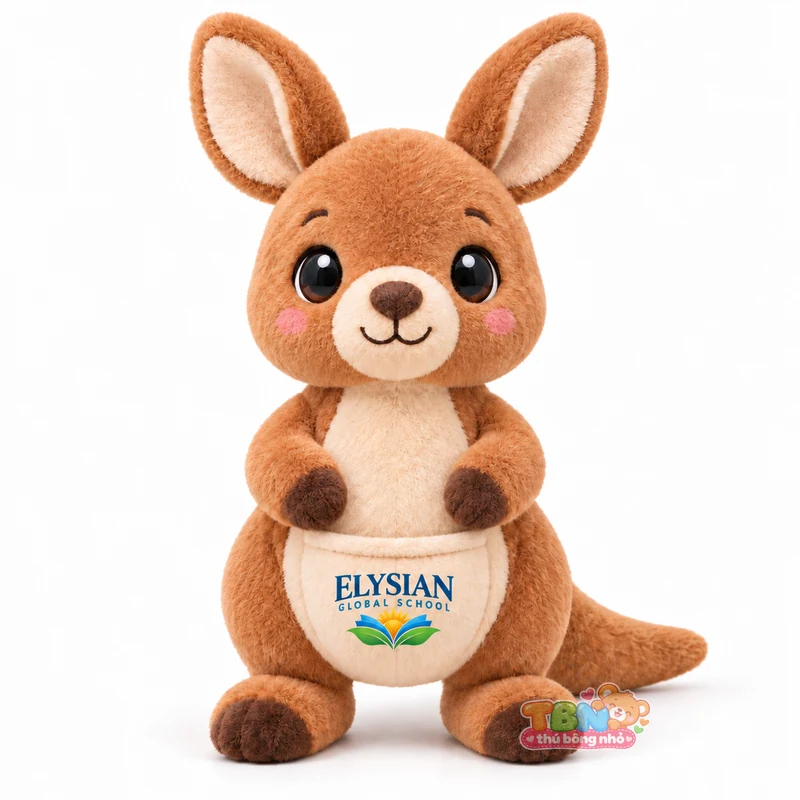 Thú bông kangaroo Elysian đặt may theo yêu cầu