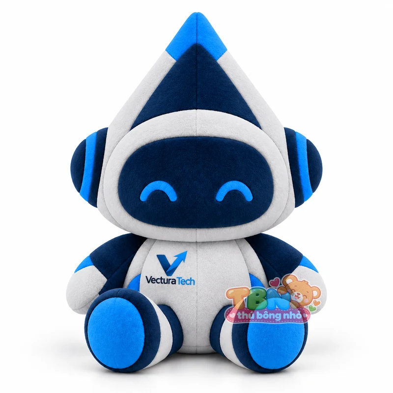 Robot bông Vectura Tech đặt may theo yêu cầu