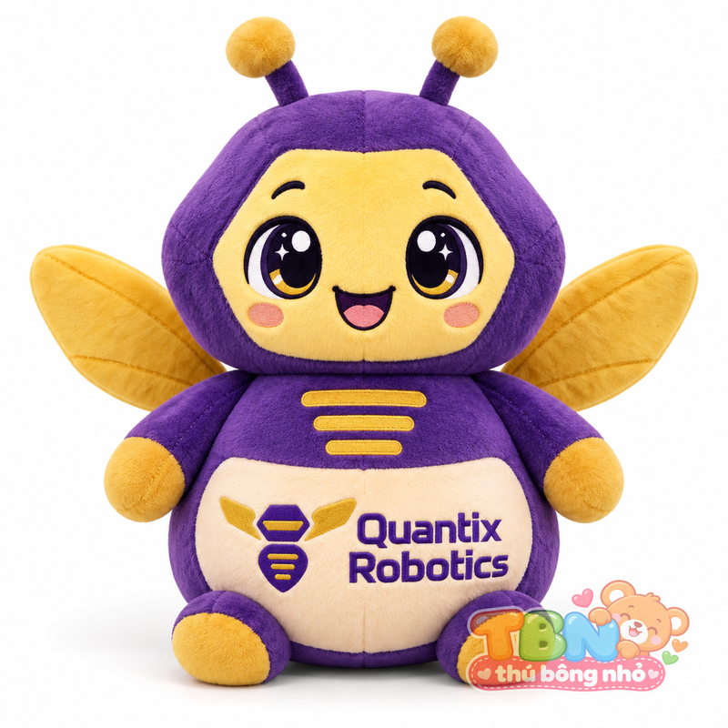 Thú bông Ong robot Quantix đặt may theo yêu cầu