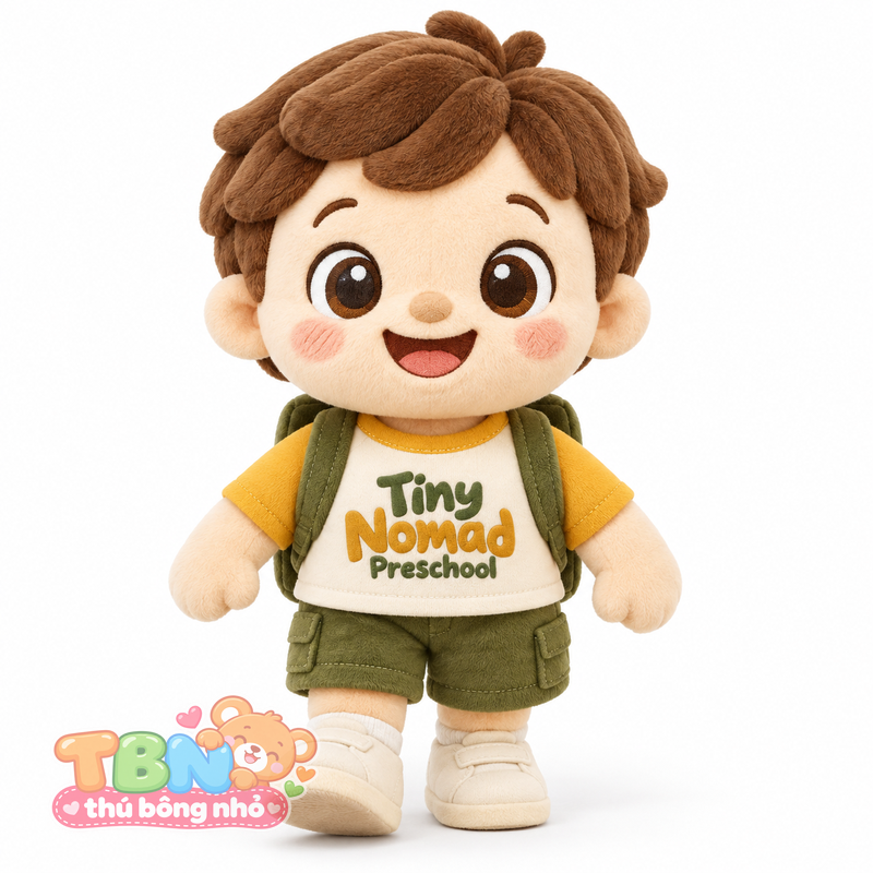 Thú bông Bé Du Mục Tiny Nomad đặt may theo yêu cầu