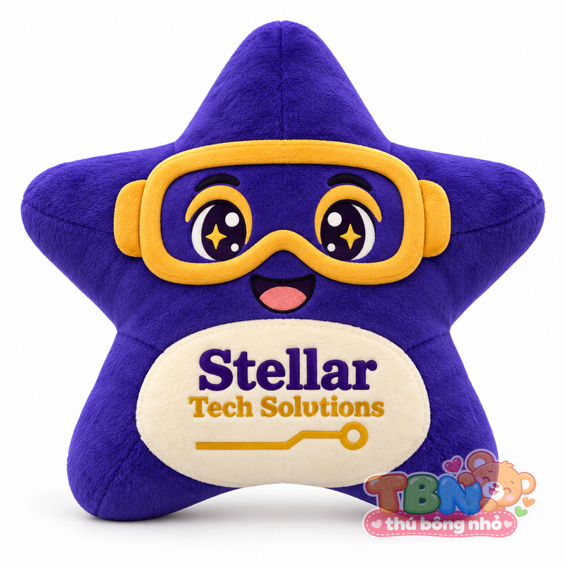 Thú bông Ngôi sao kỹ sư Stellar đặt may theo yêu cầu