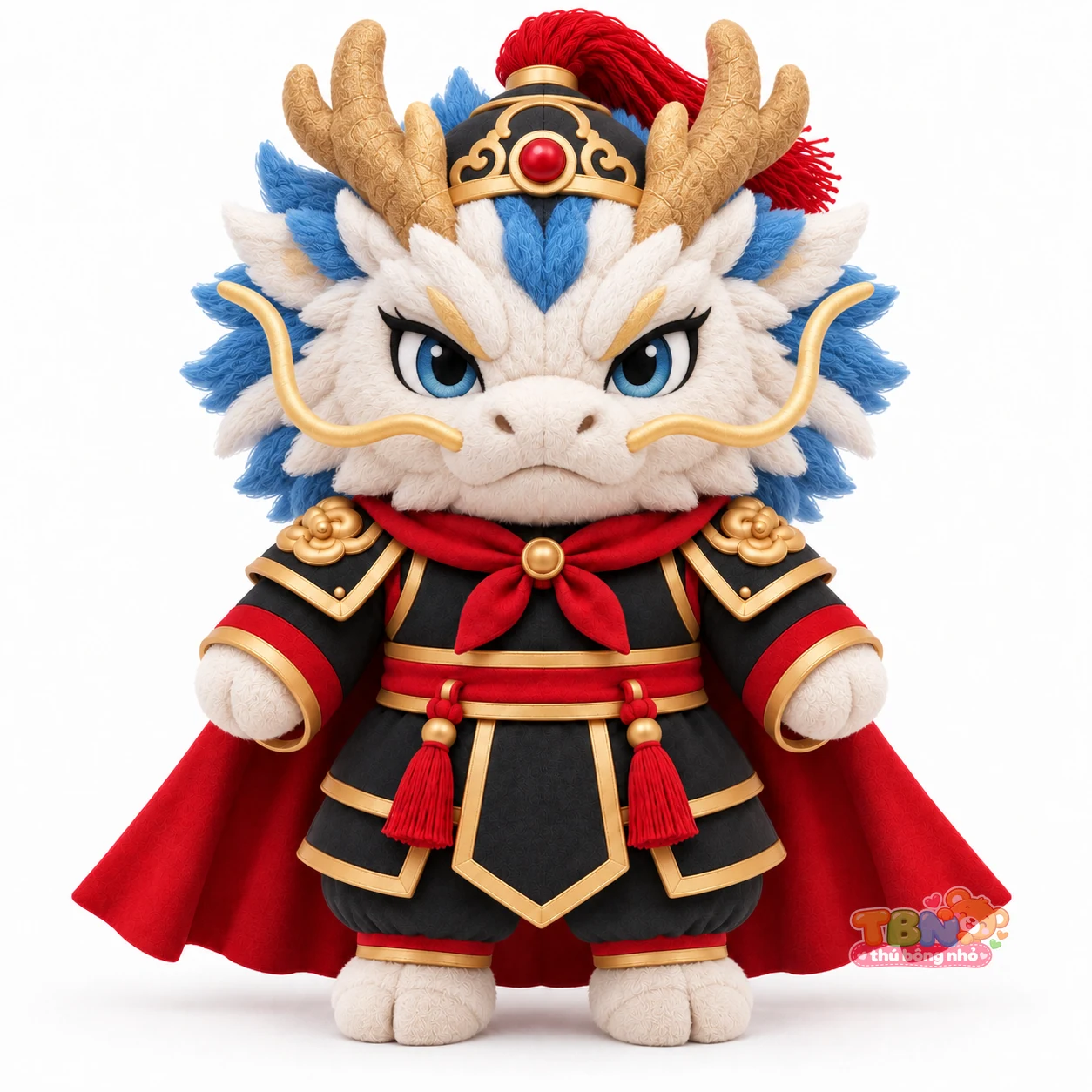 Thú bông Rồng Thìn võ tướng chibi đặt may theo yêu cầu