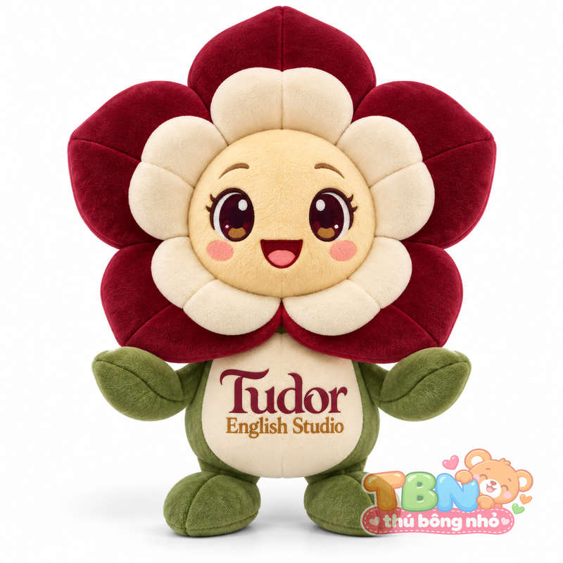 Thú bông Hoa hồng Tudor đặt may theo yêu cầu