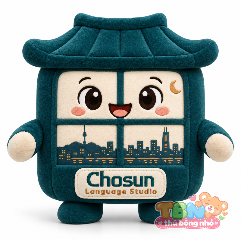 Thú bông Cửa sổ Hanok Chosun đặt may theo yêu cầu