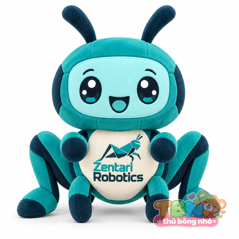 Thú bông Châu chấu robot Zentari đặt may theo yêu cầu