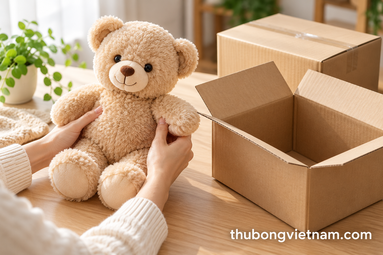Kiểm mẫu và hàng nhận là một mốc riêng trong kế hoạch chuẩn bị quà.