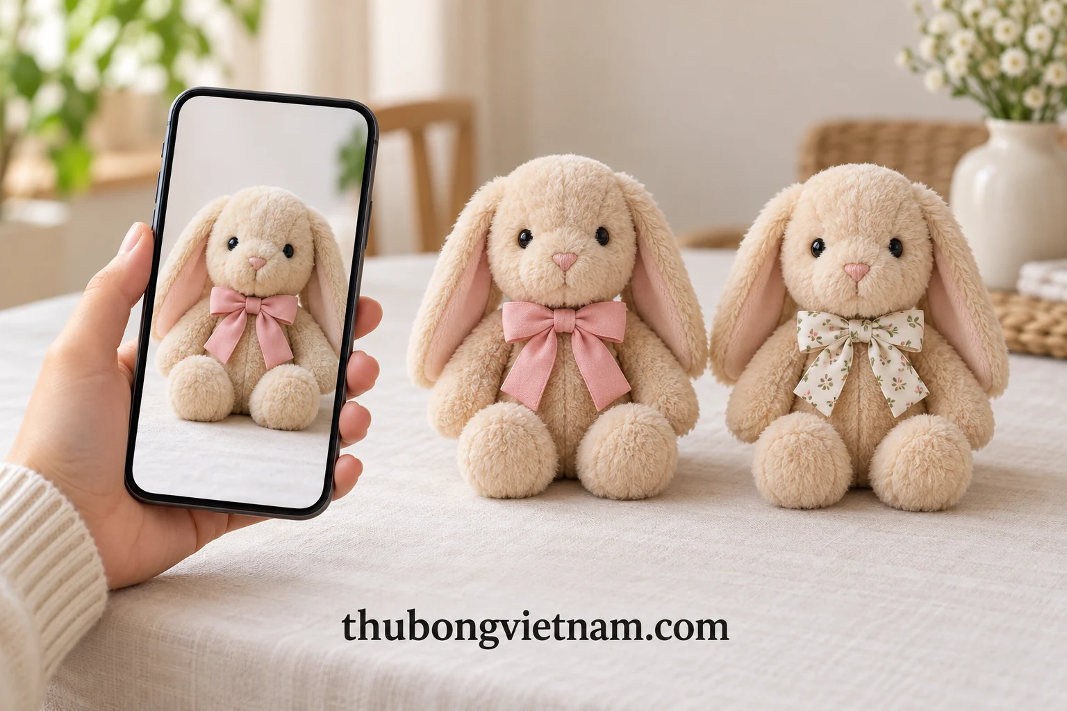 Hỏi mua thú bông qua ảnh: thông tin nào giúp tránh chọn nhầm? class=