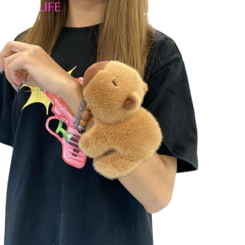 Thú bông đeo tay hình Capybara gặm nhấm
