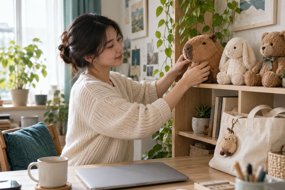 Người trưởng thành mua thú bông năm 2026: hiểu nhu cầu kidult và sưu tầm