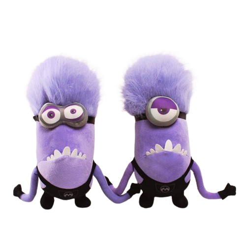 Thú Nhồi Bông Hình Minions Màu Tím