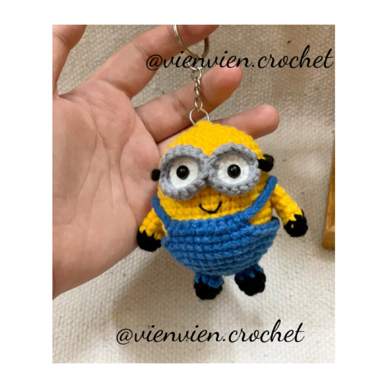 Móc Khóa Len Minions