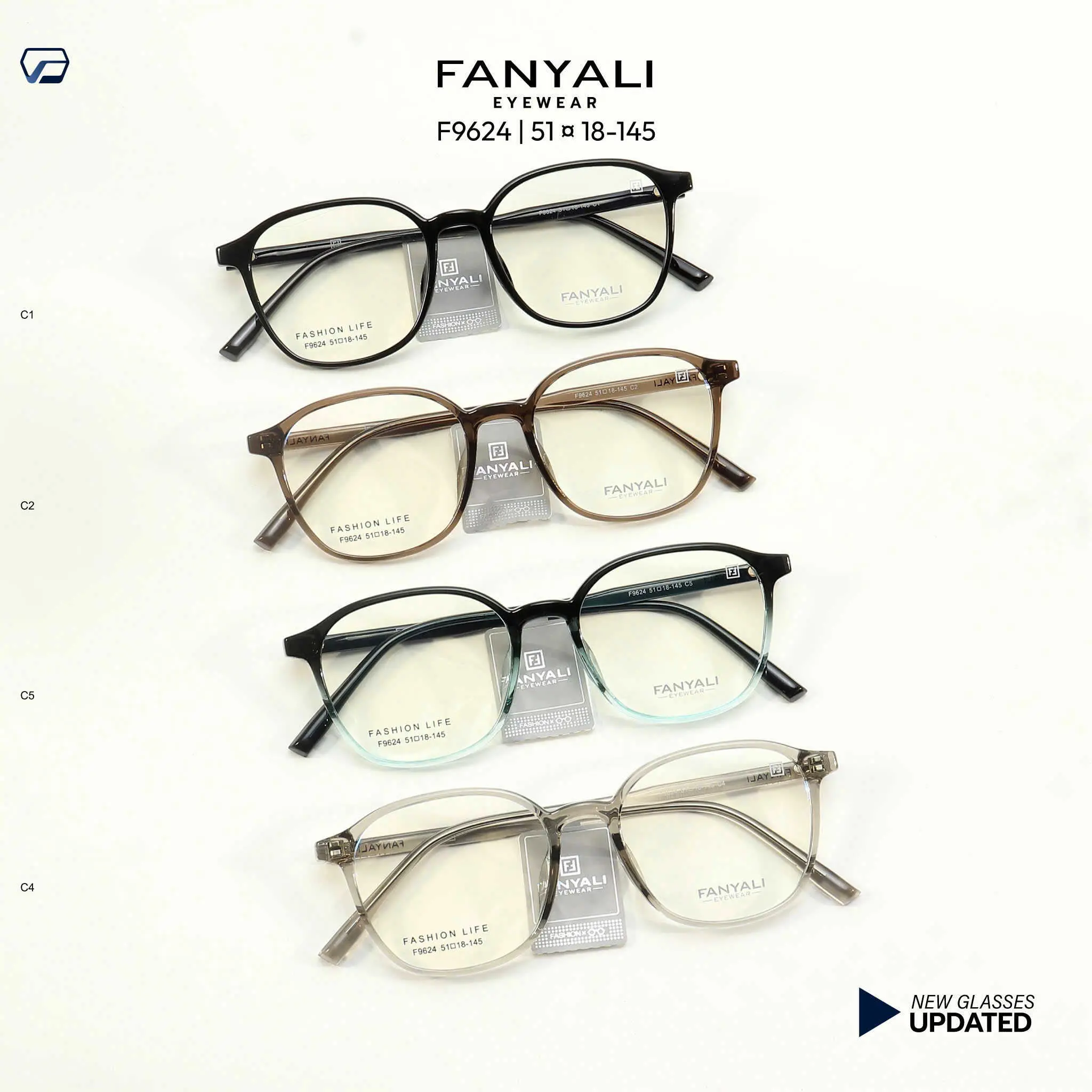 Gọng kính FANYALI F9624C4